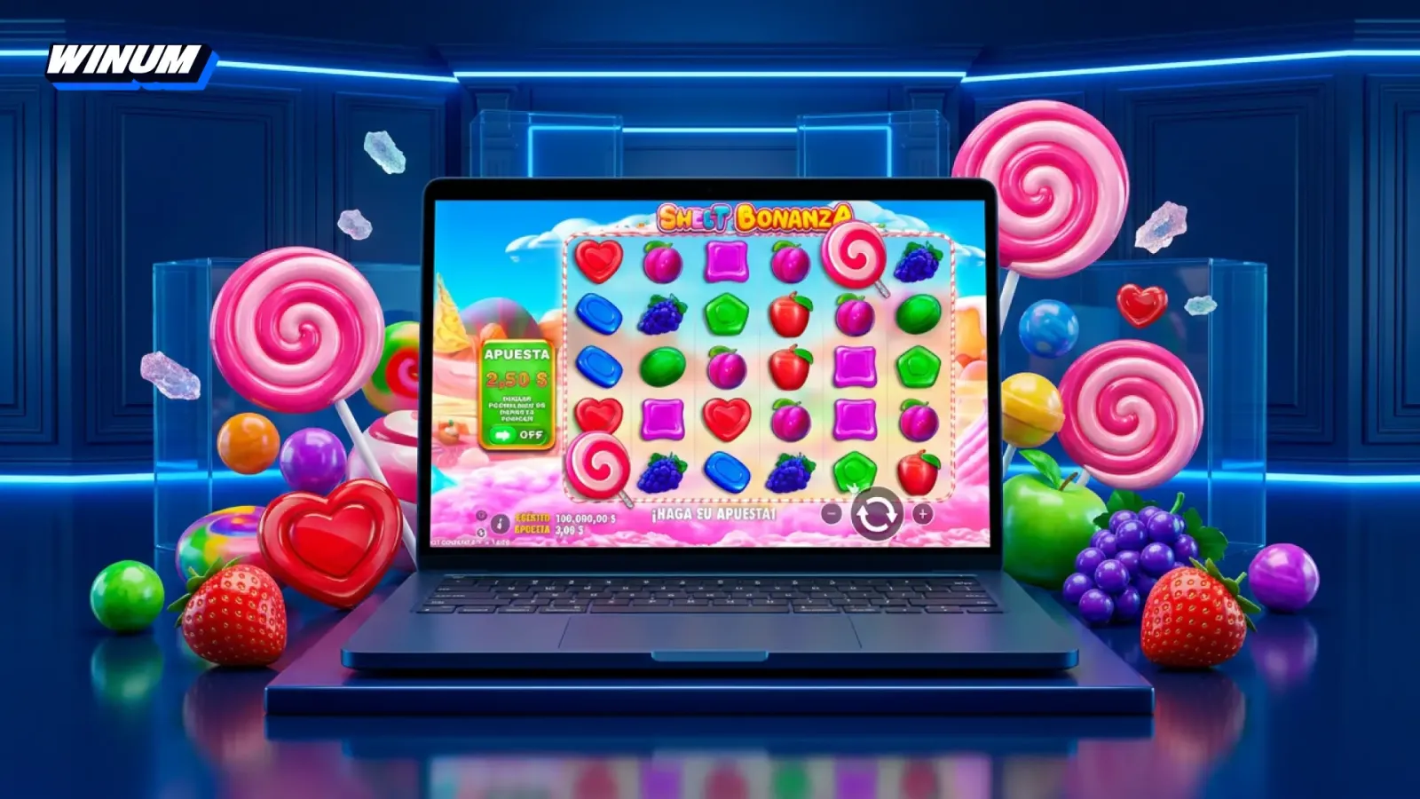 Sweet Bonanza en Winum Argentina: reseña del slot, demo y pagos